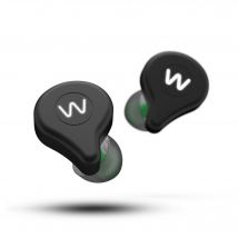 WAVELL TWO Auriculares inalámbricos para llamadas/música USB Tipo-A Bluetooth Negro - Nuevo