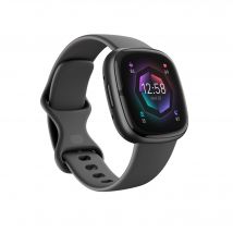 Fitbit Sense 2 Numérique Écran tactile Noir GPS (satellite)