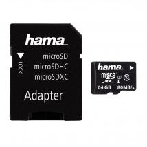 Hama microSDXC 64GB 64 Go UHS-I Classe 10