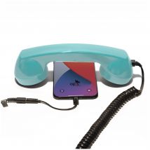 Combiné Téléphone Rétro pour Apple iPhone - Bleu
