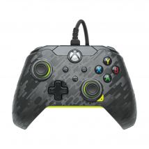 Controller cablato PDP: Carbon electricFor Xbox Series X|S, Xbox One e Windows 10/11 - Nuovo