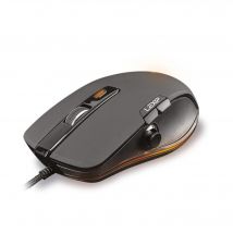 Lexip Np93 Neptunium Alpha Mouse cablato per videogiocatori (nero) - Nuovo