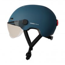 Cosmo Fusion - Casque avec éclairage Vélo Arrière Intelligent et Connecté - Feu Stop, Detection de Chute Automatique, Partage de trajet