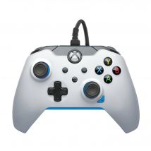 PDP Mando con cable: Blanco iónico Para Xbox Series X|S, Xbox One y Windows 10/11 - Nuevo