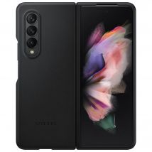 Coque en Cuir pour Samsung G Z Fold 3 Noir Samsung