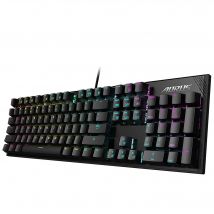 Gigabyte Aorus K1 RGB Tastiera meccanica per gamer (Cherry MX Red) (nero) - Nuovo