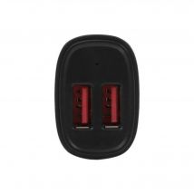 StarTech.com Chargeur de voiture USB a 2 ports - Haute puissance (24 W/4,8 A) - Noir (USB2PCARBKS)