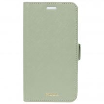 Etui folio Mode en cuir avec coque détachable noire pour iPhone XR