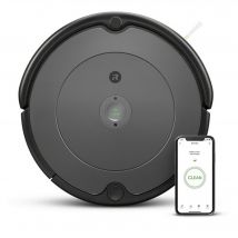 iRobot Roomba 697 robot aspirateur 0,6 L Sans sac Noir, Gris