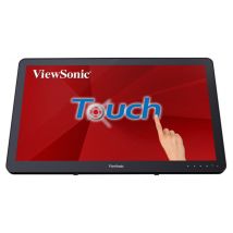 Viewsonic TD2430 PC pantalla plana 59,9 cm (23,6 ) 1920 x 1080 píxeles Full HD LCD Pantalla táctil Multiusuario Negro - Nuevo