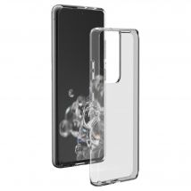 Coque Samsung G S21 Ultra 5G Silisoft souple Transparente Bigben