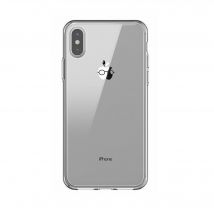 Coque Silicone IPHONE X Harry Potter Transparente APPLE Fun Lunette Eclair Pomme Protection Souple