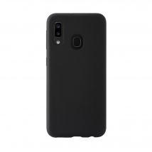 Funda de gel de silicona suave para Samsung Galaxy A20e, negro satinado - Nuevo