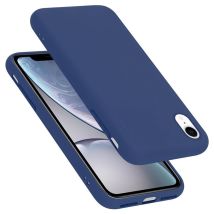 Coque pour Apple iPhone XR en LIQUID BLUE Housse de protection Étui en silicone TPU flexible