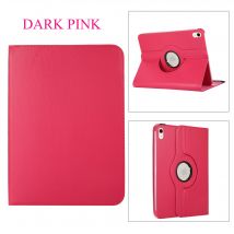 Housse rose Apple iPad 10,9 pouces 2022 4G/5G rotative 360 degres - Etui coque protection iPad 10eme generation - Accessoires pochette iPad 10