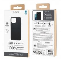 Muvit For Change Recycletek Souple Noir Iphone 13 Pro Max