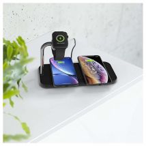 CHARGEUR INDUCTION DUAL ET WATCH - FAST CHARGE QI 20W ZENS