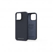 Coque Njord byELEMENTS Genuine Leather pour Apple iPhone 14 Pro Max - Noir