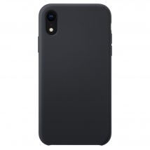 Funda de gel de silicona suave para Apple iPhone XR, negro satinado - Nuevo