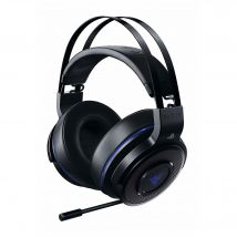 Razer Thresher per PS4 Auricolare con cavo e fascia wireless Nero, Blu - Nuovo