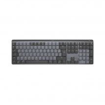 Logitech MX Mechanical teclado Oficina RF Wireless + Bluetooth AZERTY Francés Grafito, Gris - Nuevo