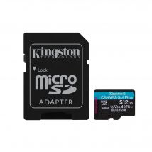 Kingston Technology Canvas Go! Plus 512 GB MicroSD UHS-I Clase 10 - Nuevo