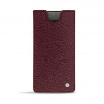 Funda de piel Samsung Galaxy Note10+ - Funda - Violeta - Piel granulada - Nuevo