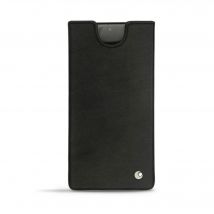 Funda de piel Samsung Galaxy Note10 - Funda - Negro - Piel lisa de primera calidad - Nuevo