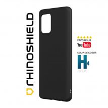 Funda RhinoShield compatible con [Samsung Galaxy A42] SolidSuit - Funda fina con tecnología de absorción de impactos y acabado premium - Negro clásico