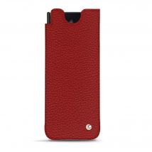 Pochette cuir Samsung Galaxy Z Fold4 - - Rouge - Cuir grainé