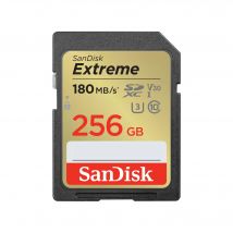 SanDisk Extreme 256GB SDXC UHS-I Classe 10 - Nuovo