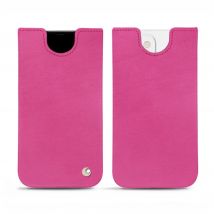 Apple iPhone 13 Funda de piel - Estuche - Rosa - Piel lisa de primera calidad - Nuevo