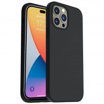 Apple iPhone 14 Plus coque silicone noire