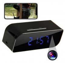 Réveil Caméra Espion Wifi IP Android iOs Vision Nocturne Détection de Mouvement YONIS
