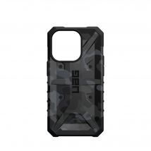 Coque Pathfinder SE Camo pour iPhone 14 Pro - Noir & Gris