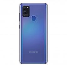 Coque silicone unie Transparent compatible Samsung Galaxy A41