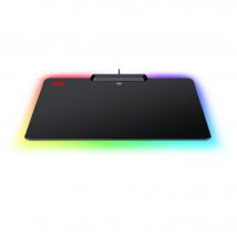 REDRAGON Epeius RGB P009 Tapis de souris de jeu Noir, Translucide