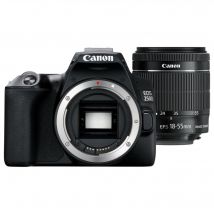 Canon EOS 250D + EF-S 18-55mm f/3.5-5.6 III Kit d'appareil-photo SLR 24,1 MP CMOS 6000 x 4000 pixels Noir