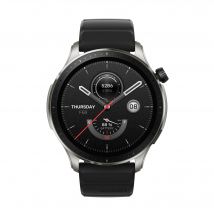 Amazfit GTR 4 Superspeed Black 3,63 cm (1.43 ) AMOLED 46 mm Numérique 466 x 466 pixels Écran tactile Noir GPS (satellite)