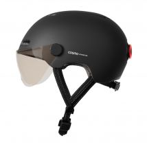 Cosmo Fusion - Casque avec éclairage Vélo Arrière Intelligent et Connecté - Feu Stop, Detection de Chute Automatique, Partage de trajet