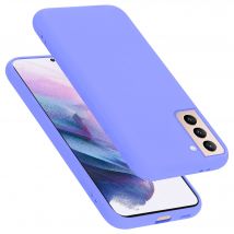 Funda para Samsung Galaxy S22 PLUS en LIQUID LIGHT PURPLE Funda protectora TPU silicona flexible - Nuevo