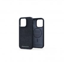 Njord byELEMENTS Salmon Leather Magsafe Case - iPhone 14 Pro - Black - Nuevo