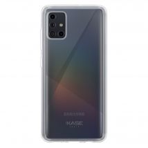 Coque hybride invisible pour Samsung Galaxy A51, Transparente