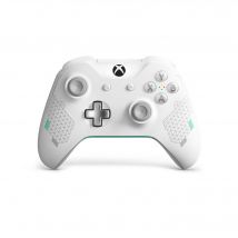 Microsoft Xbox Wireless Controller – Sport White Special Edition Couleur menthe, Blanc Bluetooth Manette de jeu Analogique/Numérique PC, Xbox One