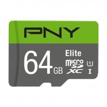 PNY Elite 64 Go MicroSDXC Classe 10