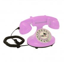 OPIS FunkyFon Cable : Téléphone fixe à cadran rotatif au style des 1920