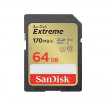 SanDisk Extreme 64 Go SDXC UHS-I Classe 10