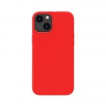 Carcasa de gel de silicona suave a prueba de golpes para Apple iPhone 13, Rojo Fuego - Nuevo