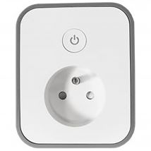 Prise connectée WiFi + Bluetooth 2 prises USB A avec Compteur 16A Konyks