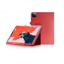 Housse Apple iPad Pro 12.9 Pouces 2022 / iPad Pro 12,9 2021 / iPad Pro 12,9 2020 6e/5e/4eme generation rouge - Etui pochette coque protection
